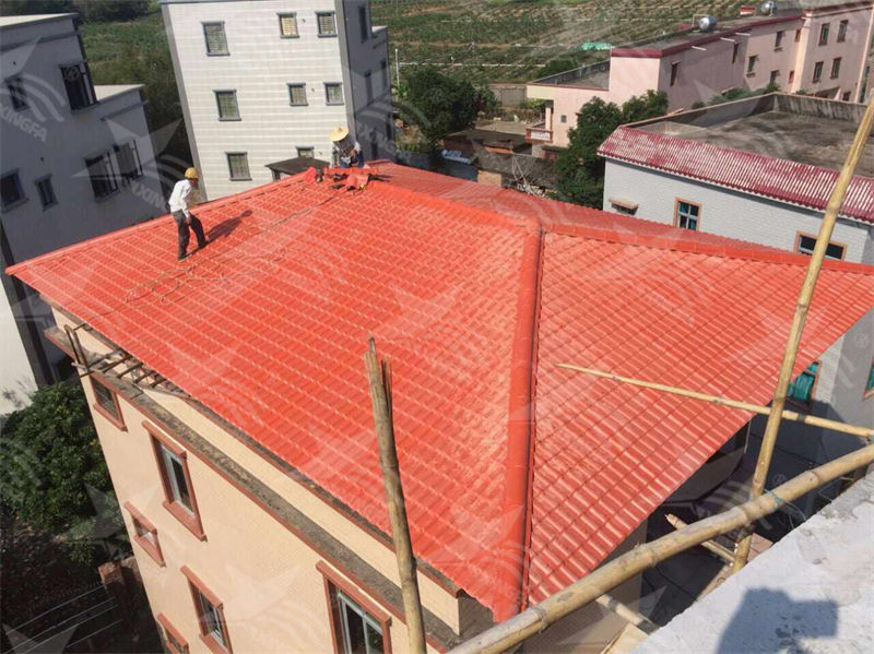 探秘農(nóng)村自建房建房利器！樹脂瓦多少錢一平，合成樹脂瓦價格揭秘！